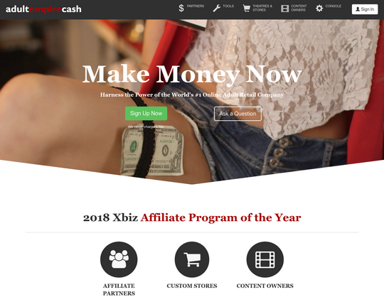 Adult Empire Cash Logo