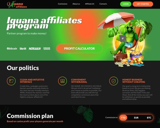 Iguana Affiliates Logo