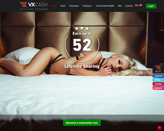 VXcash Logo
